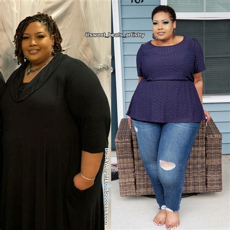 Candace lost 146 pounds - Black Weight Loss Success