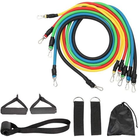 STOCKHAWKERS 11 in 1 Pull Up Assist Bands Exercise Resistance Loop ...