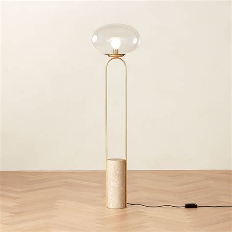 Modern White Floor Lamps | CB2