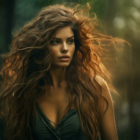 woman hair style wild life photography hdr 4k 30705458 Stock Photo at ...