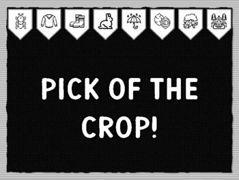 PICK OF THE CROP! Ready to print Fall Bulletin Board Kit, Fall ...