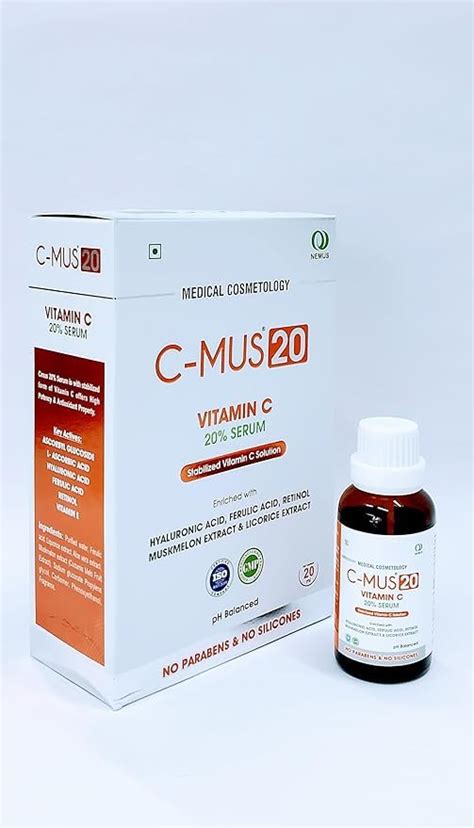C-MUS VITAMIN C SERUM 20ML. : Amazon.in: Beauty