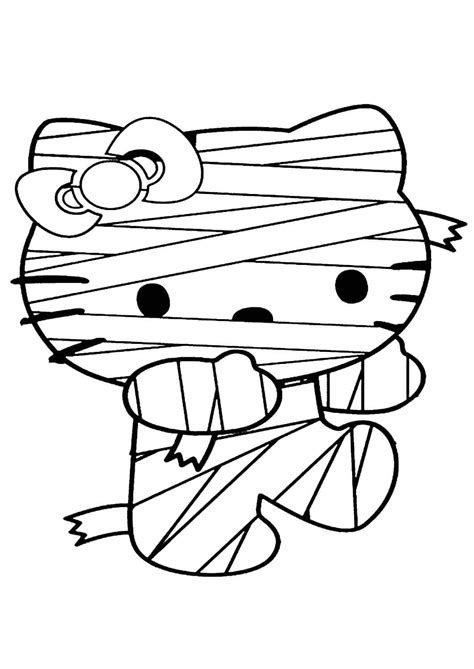 Kitty Gangster Hello Coloring Pages Drawing Spongebob Characters ...