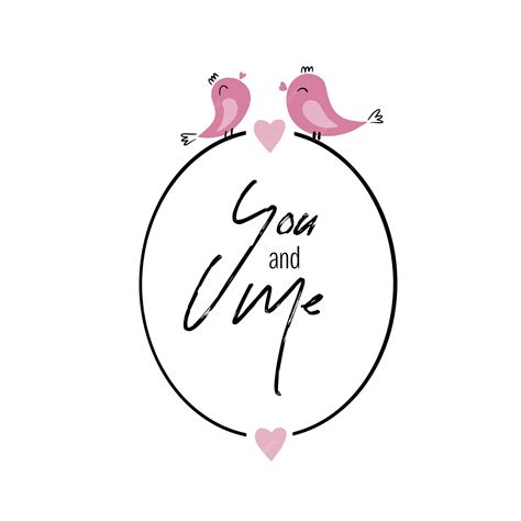 Premium Vector | Silhouettes cute birds sing in love stylish card for ...