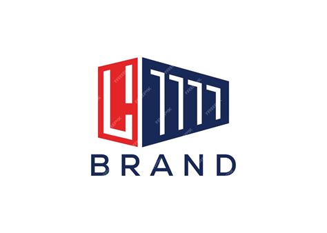 Letter l container vector monogram logo design template | Premium Vector