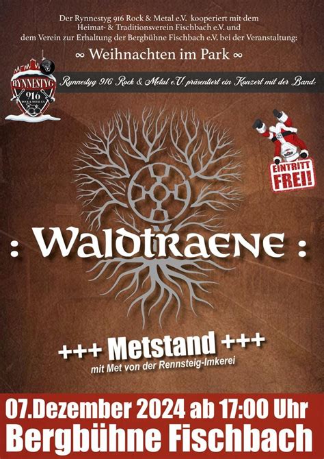 Waldtraene zum Weihnachtsmarkt in Fischbach, Fischbach (Waltershausen ...