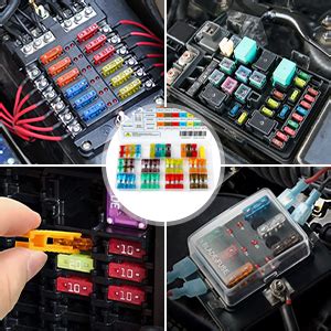 Xfopz 120Pcs Fuse Assortment Kit, Car Boat Truck SUV Auto Automotive ...