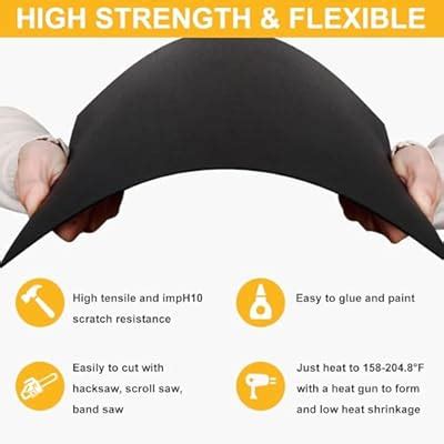 Kinlink Black ABS Plastic Sheet 12 x 24x 0.06 India | Ubuy