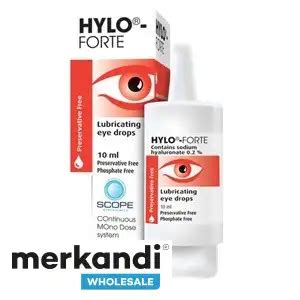 HYLO FORTE Eye Drops 10ml for Dry, Irritated Eyes with Sodium ...