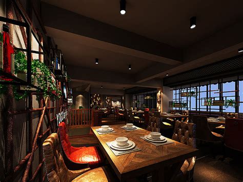 广州LOFT风格餐饮店设计装修 一道光小龙虾餐厅|空间|室内设计|办公室装修lily - 原创作品 - 站酷 (ZCOOL)