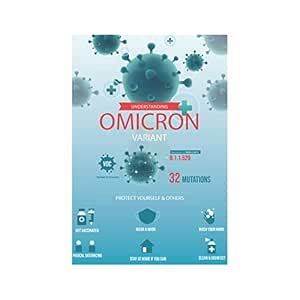 Anne Print Solutions® Corona posters omicron prevention posters ...