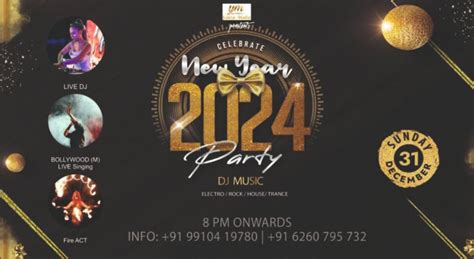 NEY 2024 Party , Club paso , Noida, 31 December to 1 January | AllEvents