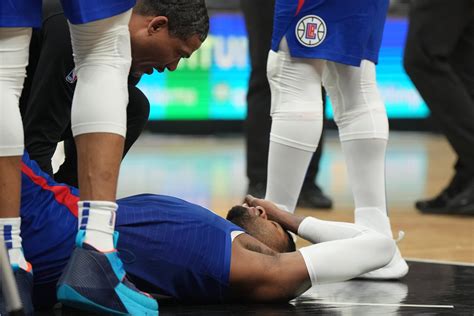 Los Angeles Clippers star Paul George suffers ugly looking leg injury