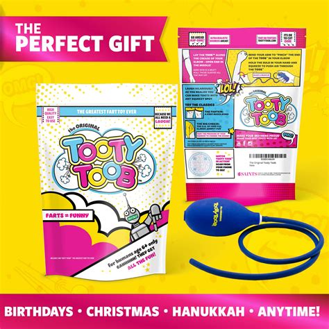 Buy Tooty Toob Fart Toy and Funny Gag Gift! Fart Prank Stuff of Legend ...