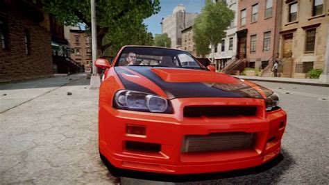 Grand Theft Auto IV - Nissan Skyline R34 Underground Style - YouTube