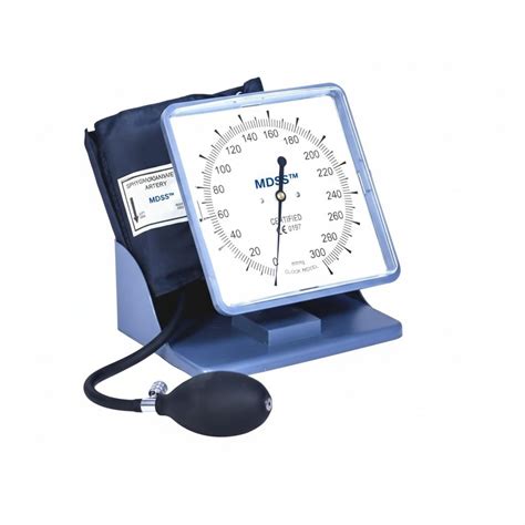 MDSS™ PW-217 Aneroid Manual BP Machine | Classic Blue Blood Pressure ...