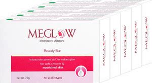 meglow Beauty Soap with Vitamin C for soft, smooth & nourished skin ...