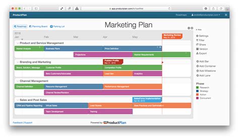 Example Marketing Plan Template 的图像结果