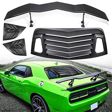 Buy Danti Rear and Side Window Louvers Sun Shade Cover Trunk Wings ...