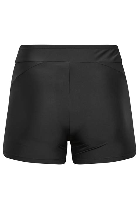 YOURS Plus Size Black Swim Shorts | Yours Clothing