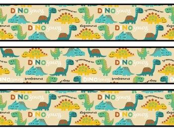 Dinosaur Bulletin Board Decor Kit, Dinosaur Letters, Dinosaur Borders ...