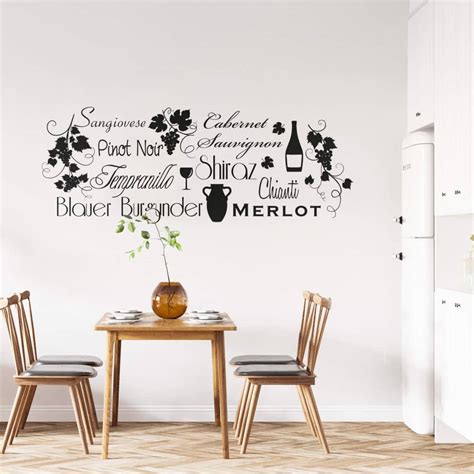Red Wine Wall sticker | wall-art.com