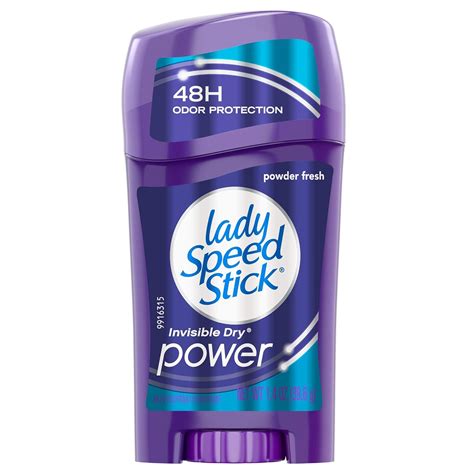 Lady Speed Stick Invisible Dry POWER Powder Fresh 24H Antiperspirant ...