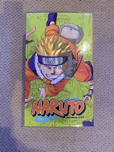 Buy Naruto box set 1 Vol.1-27 Manga English at Ubuy India