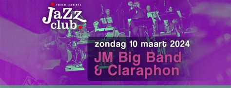 Claraphon & JM Bigband, Podium Laurentz, Heemskerk, 10 March 2024 ...