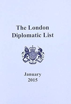Buy The London diplomatic list: [incorporating directory of ...