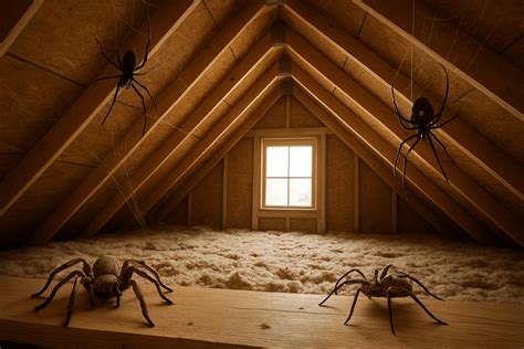 Spiders in the Attic in Meridian | ProGuard Pest Control