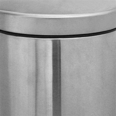 Stainless Steel 5 Litre - Silver Soft Close Pedal Dustbin Matte Finish
