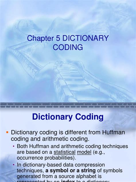Image result for Dictionary Coding Decoding