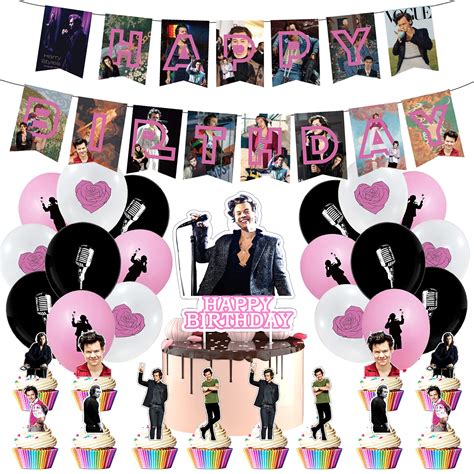 Harry Styles Birthday Decorations Harry Styles Birthday Party Supplies ...