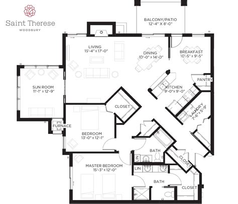 Saint Therese of Woodbury | Independent Living Floorplans