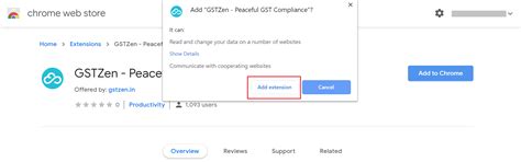 GSTZen Chrome Extension for Instant GST information - GSTZen