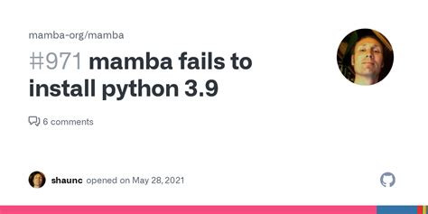 Image result for Mamba Python Installation