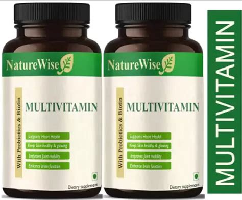 Naturewise Multivit Daily Multivitamin For Men and Women For Immunity ...