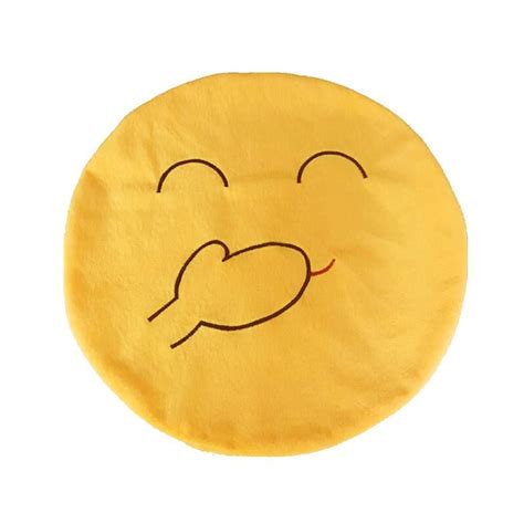 Flow.month 32cm Soft Expression Smiley Emoticon Stuffed Plush Toy Doll ...
