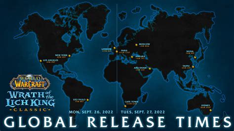 Wrath of the Lich King Classic Launch Times - News - Icy Veins