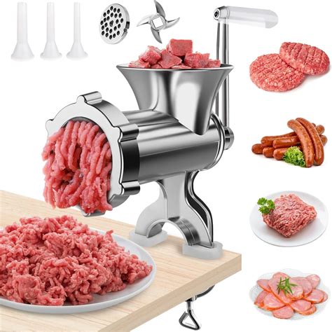 Buy KPS Aluminum Alloy Manual Meat Mincer | Hand Operated Meat ...