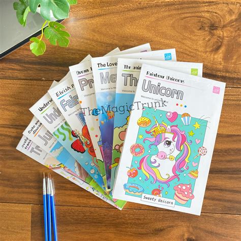 Magic Water Color Painting Doodle Book ( 1 pc ) – The Magic Trunk