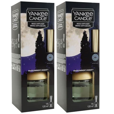 Yankee Candle Reed Diffuser 2 x 120 ml Midsummers Night Set bei Riemax