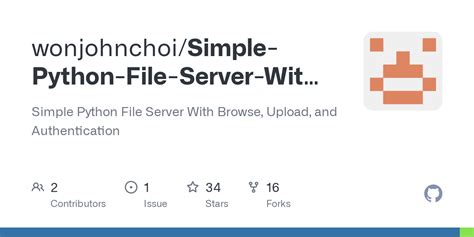 Image result for Python HTTP File Server GitHub