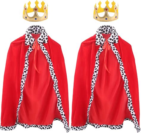 Cotiny 2 Pack Kids King Costume Set King Cape Queen India | Ubuy