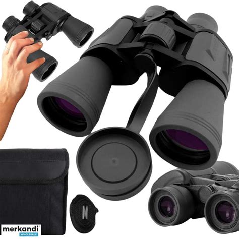 MILITARY HUNTING BINOCULARS 20x50 TOURIST Zoom + Case Glass Optics ...