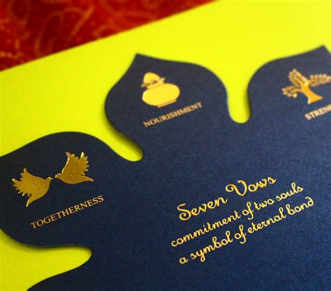 7 Vows – Wedding Invite | 129 Degrees Design Studio