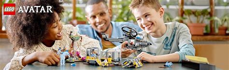 LEGO Avatar Floating Mountains: Site 26 & RDA Samson 75573 (887 Pieces ...