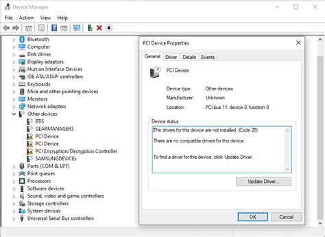 Image result for PCI Device Code 28