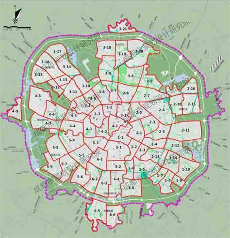成都市总体规划（包括1954版、1982版、1996版、2011版）